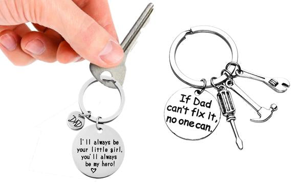 Fathers day keyring
