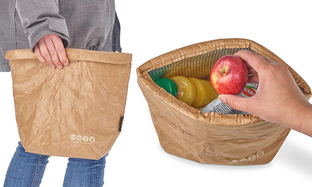 Brown Paper Thermal Lunch Bag